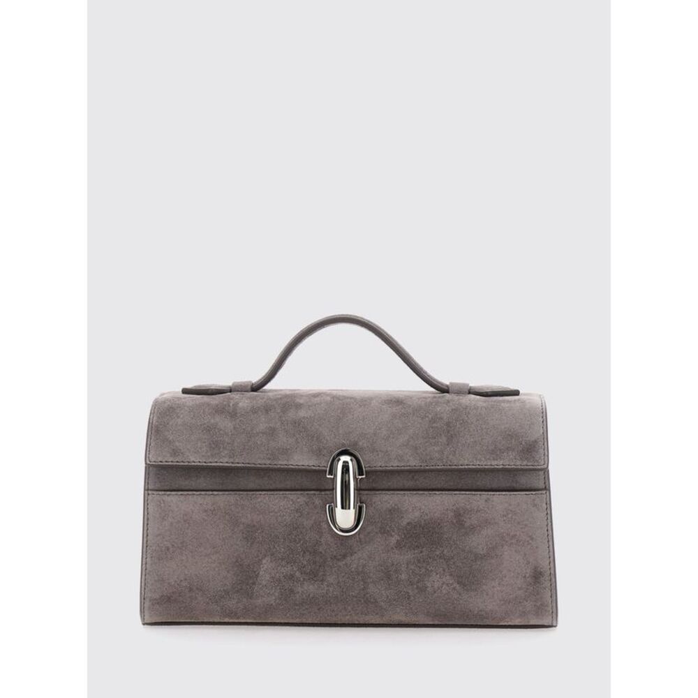 Savette Women Symmetry Mini Handbag Savette In Suede Calfskin Leather